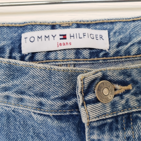 Y2K Tommy Hilfiger Light Blue Straight Leg Jeans!!! - Picture 10 of 12